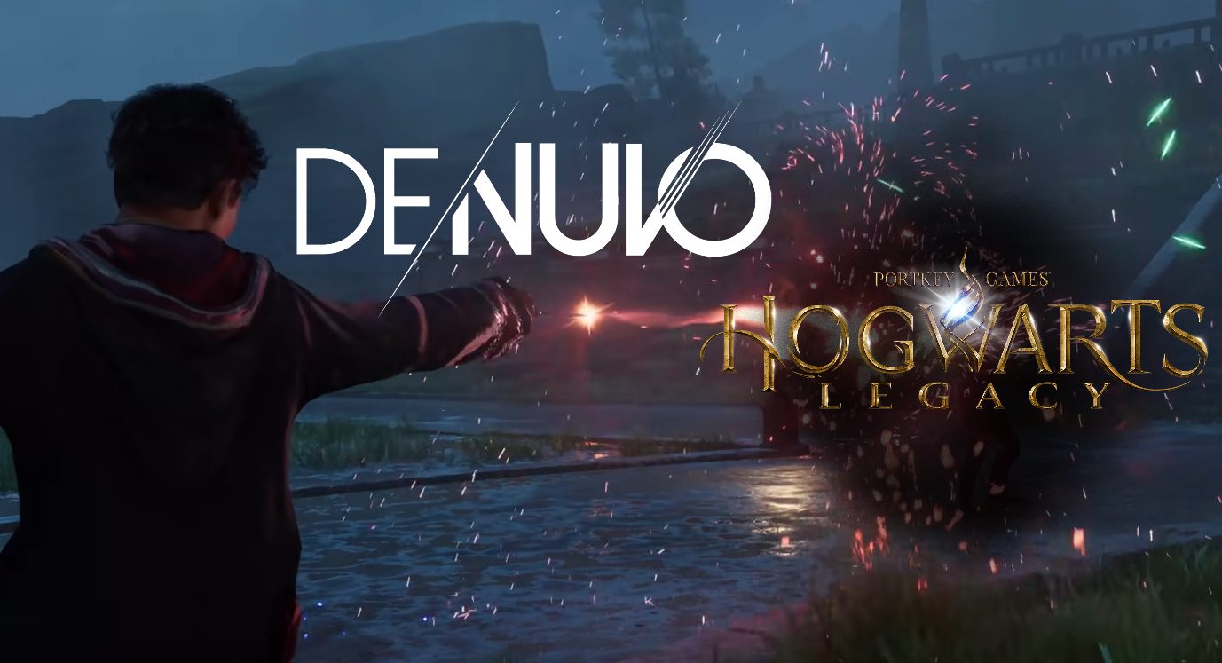 featured image denuvo anti cheat hogwarts legacy forbidden curse