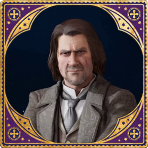 professor aesop sharp portrait hogwarts legacy