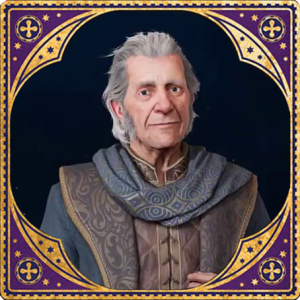 professor eleazar fig portrait hogwarts legacy