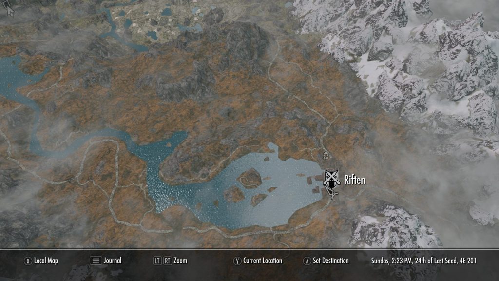 skyrim pacifist guide riften location 2