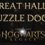 hogwarts legacy great hall's puzzle door featured image