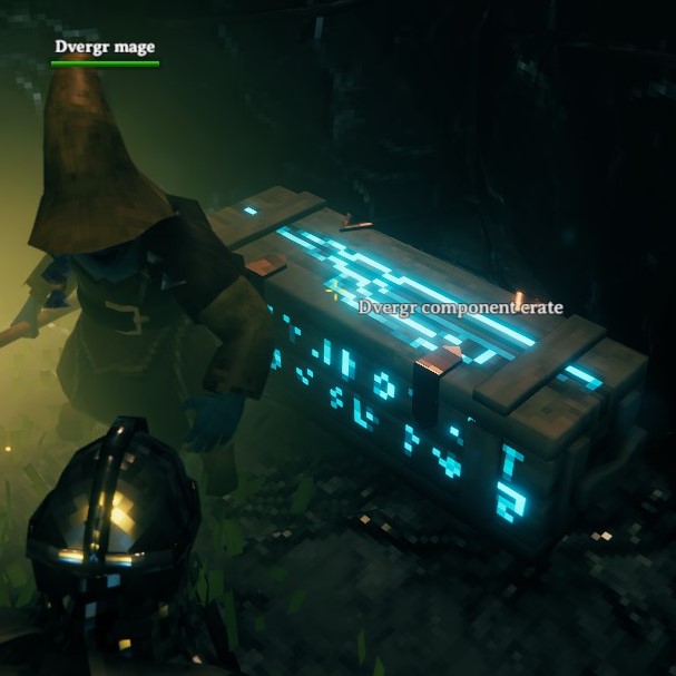 how to find and defeat the mistlands boss the queen dvergr component crate backup
