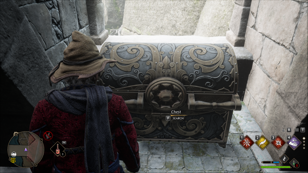 ornate chest hogwarts legacy