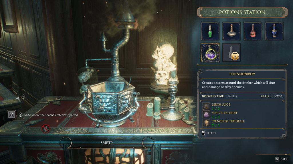 thunderbrew potion hogwarts legacy