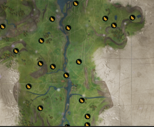 hogwarts valley merlin trials locations