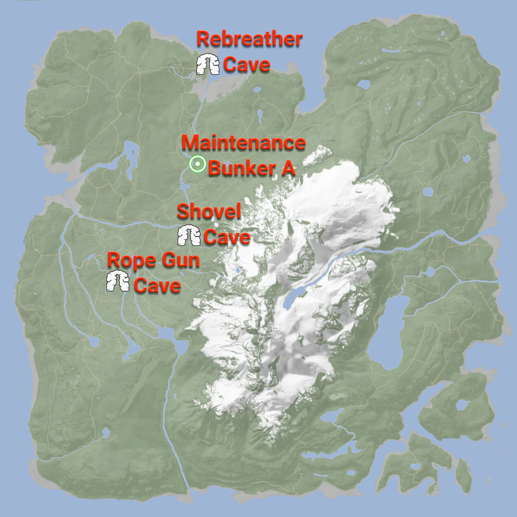 sons of the forest crossbow map