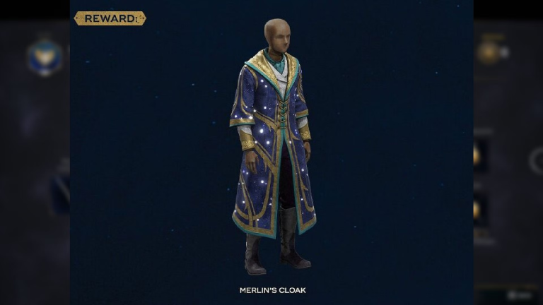 hogwarts legacy merlin cloak