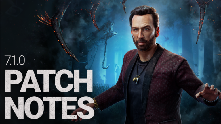 dead by daylight 7.1.0 patch notes nicolas cage