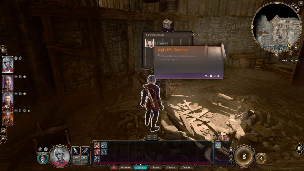 baldurs gate 3 whispering depths guide blueprints in forge