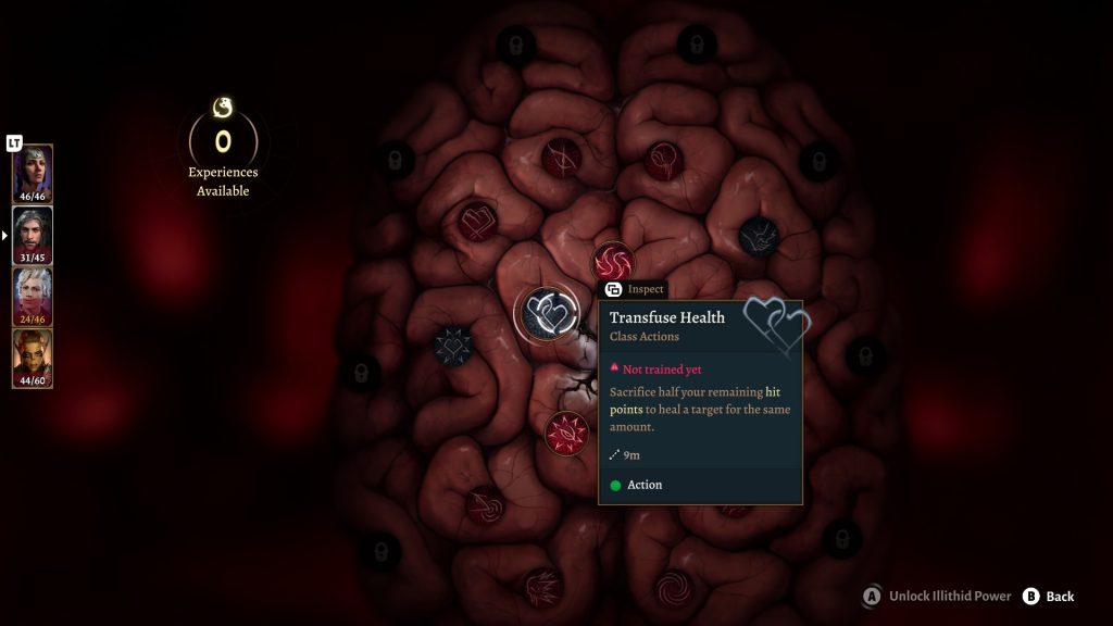 illithid powers screen selection baldurs gate 3