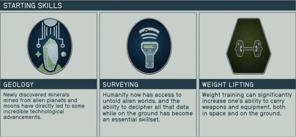 starfield background homesteader skills