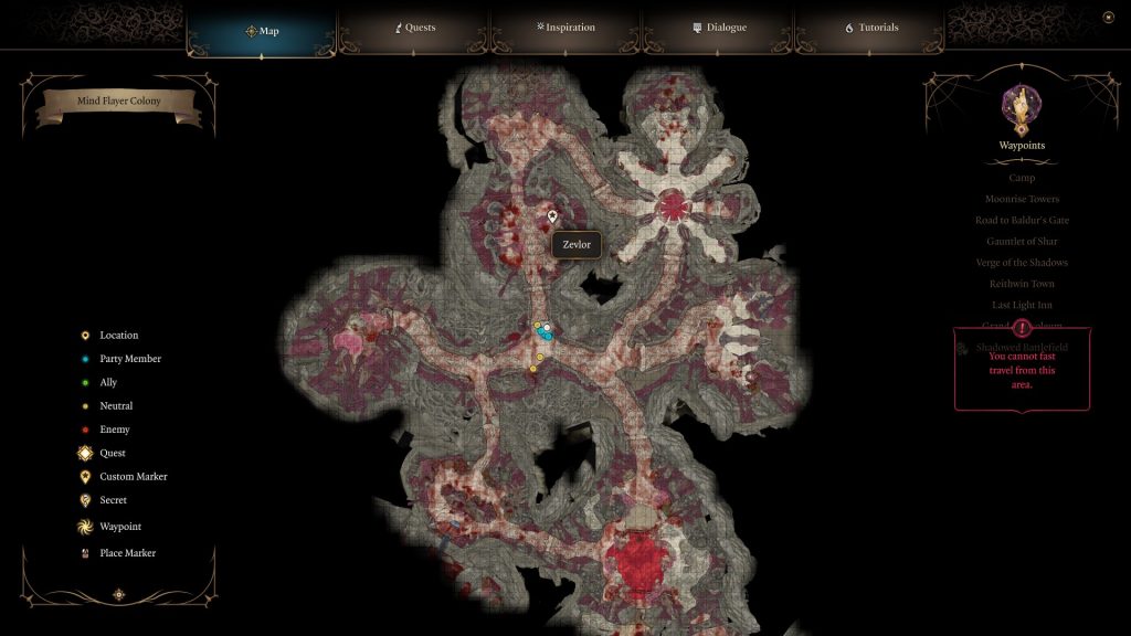 bg3 zevlor mind flayer colony