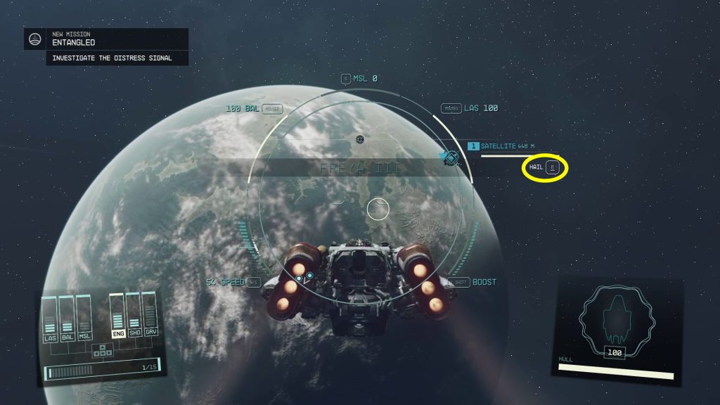 hailing satellite final glimpses starfield mission walkthrough