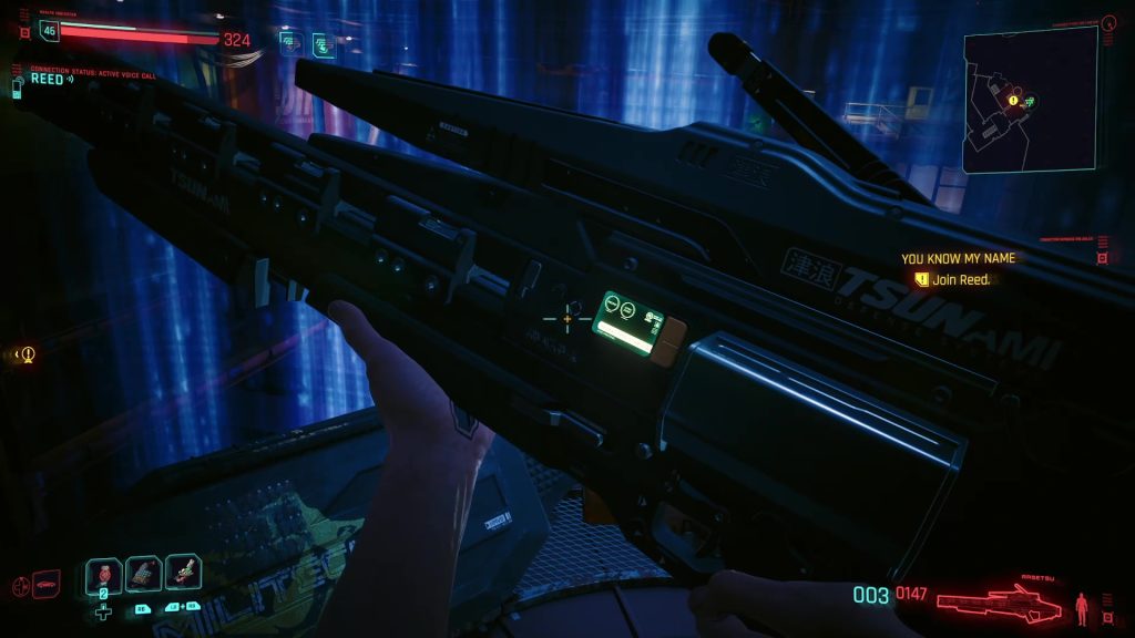 cyberpunk iconic weapons rasetsu location