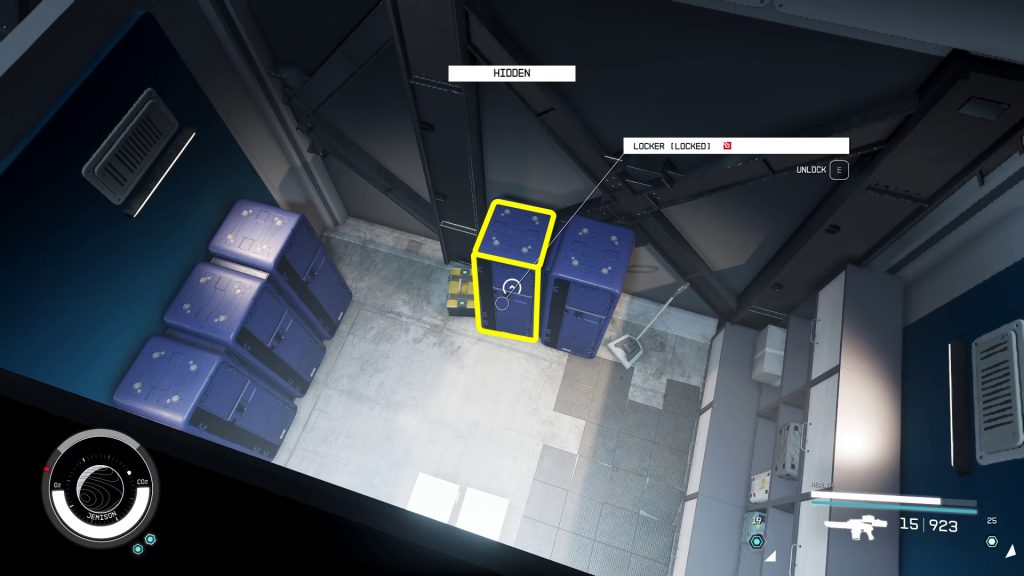 locked locker sabotage starfield mission walkthrough