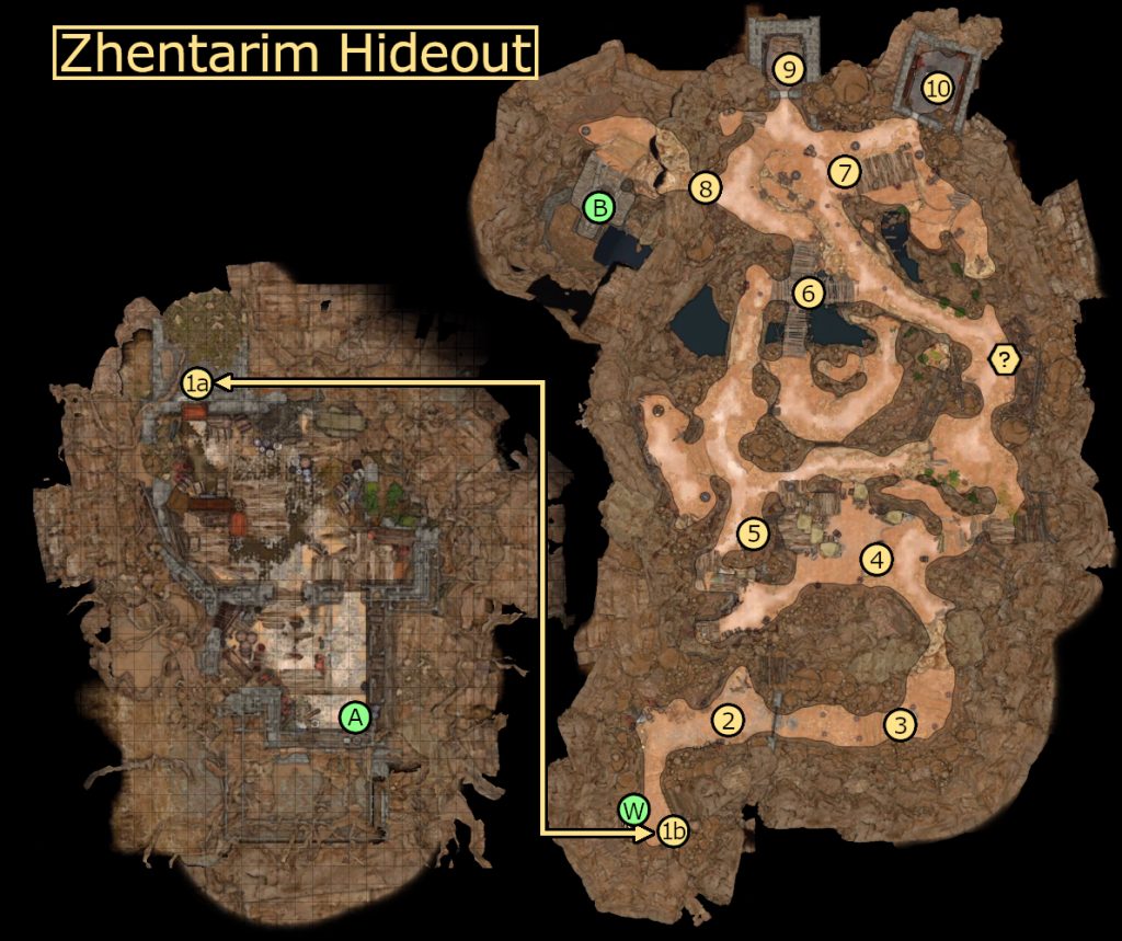 baldurs gate 3 map zhentarim basement