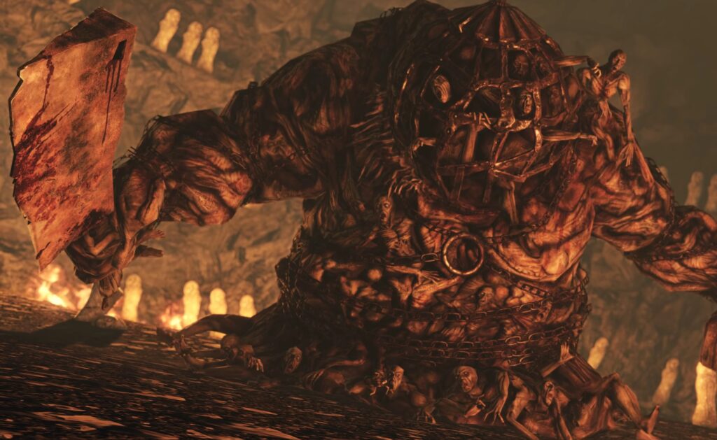 grossest dark souls bosses the rotten 1