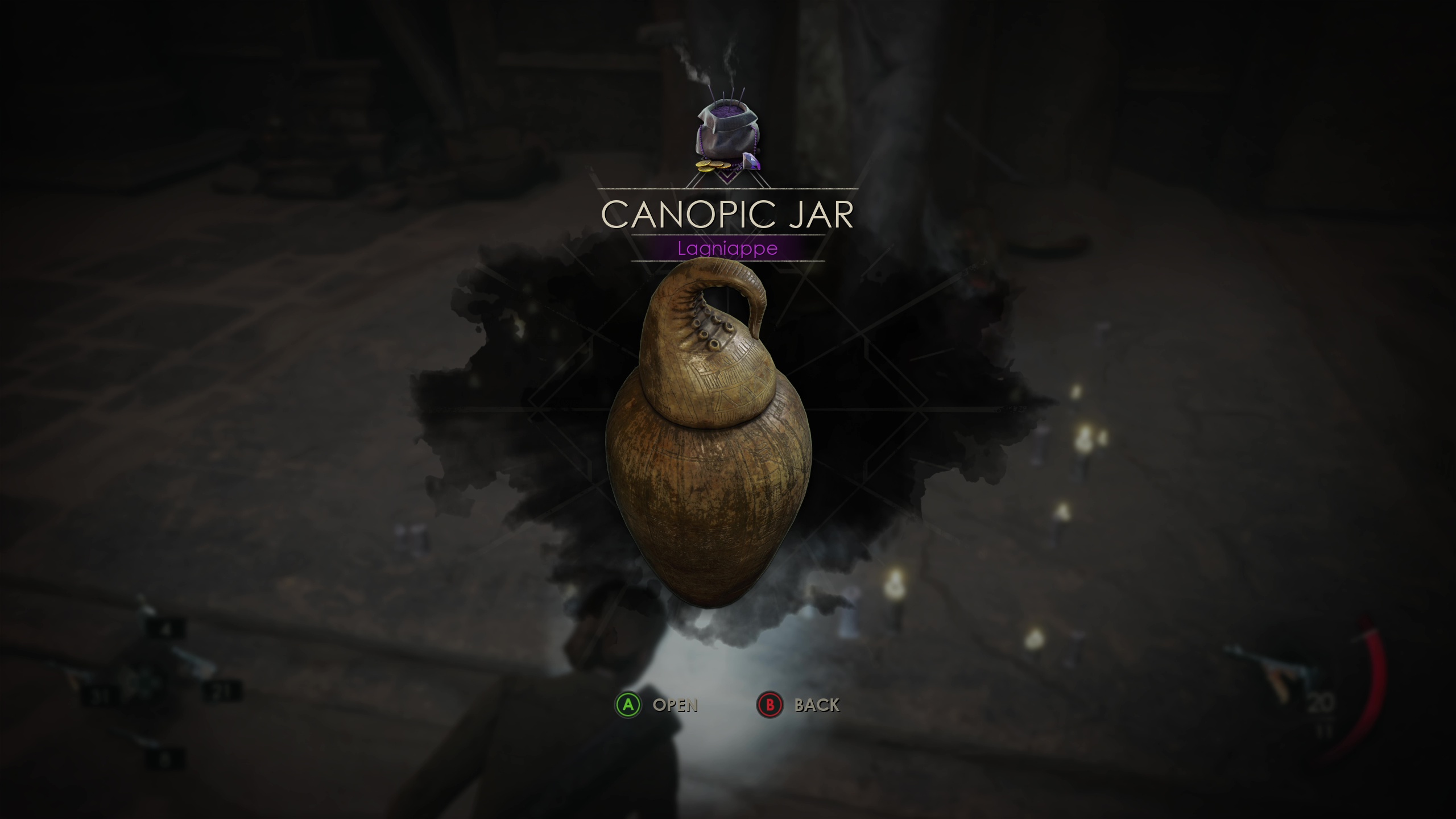 alone in the dark canopic jar lagniappe featured image