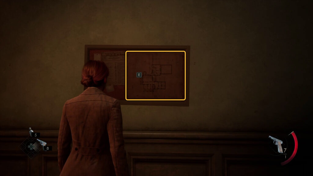 derceto map location chapter 1 alone in the dark walkthrough