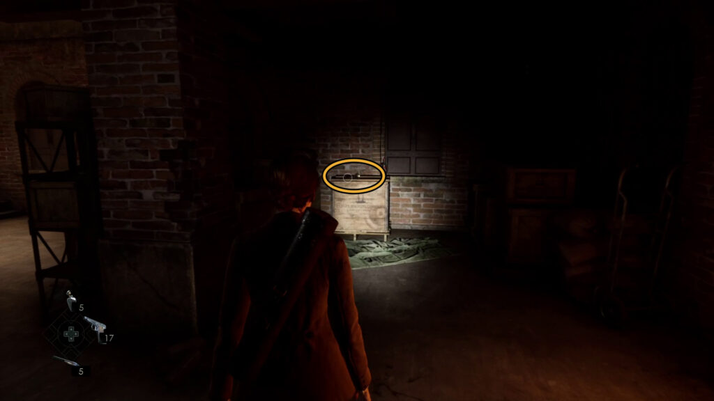 trumpet in corner 2 warehouse chapter 3 alone in the dark walkthrough