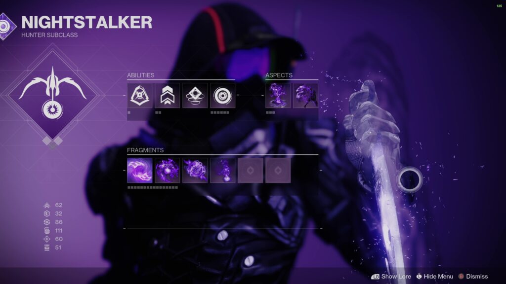 destiny 2 brave grenadier build void hunter abilities