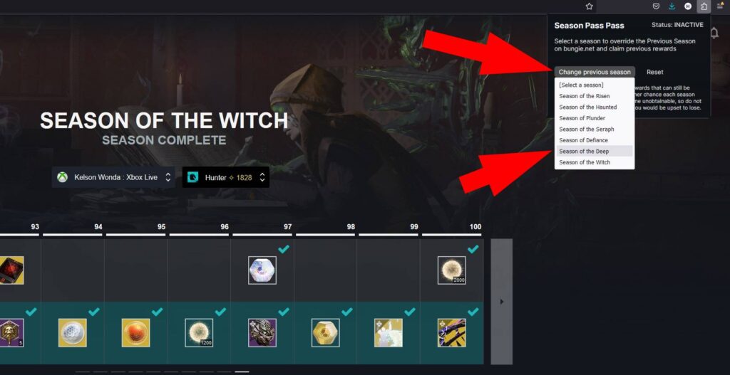 destiny 2 older seasons guide choosing season v1