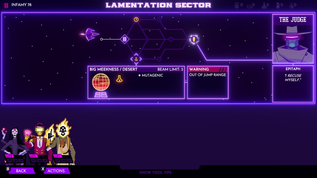 wild bastards sector map