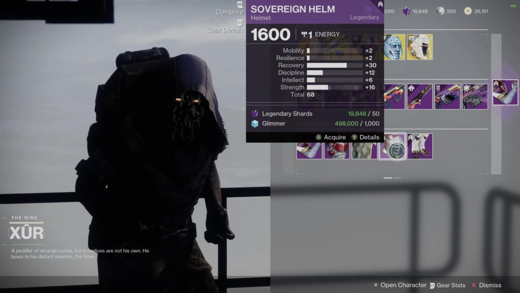 destiny 2 xur 5 25 24 titan armor 2