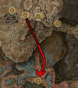 map how to reach cerulean coast elden ring shadow of the erdtree walkthrough