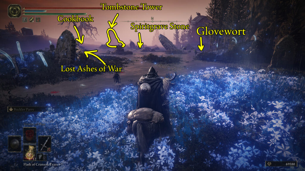 routing to items cemetery shade area cerulean coast elden ring shadow of the erdtree walkthrough