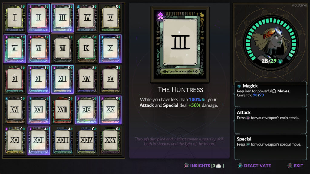 hades ii spin to win arcana cards